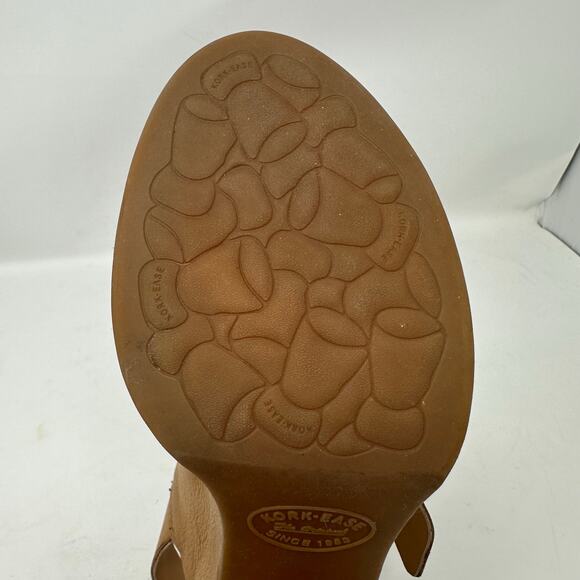 EUC/Like New KORK-EASE Carmel Leather Platform Sandals SZ9 - Picture 8 of 13